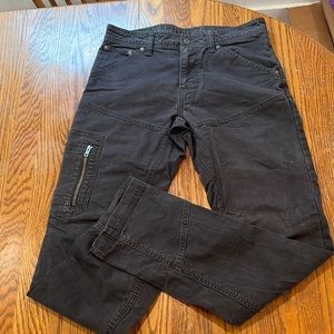Prana hemp canvas pants